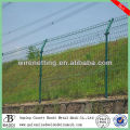 pvc coated fence slope wire mesh welded panel